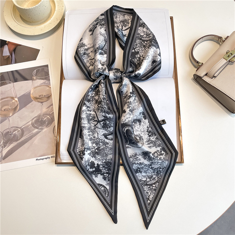 Luxury Bags Expensive - Luxury Long Neckerchief Skinny Hair Bands