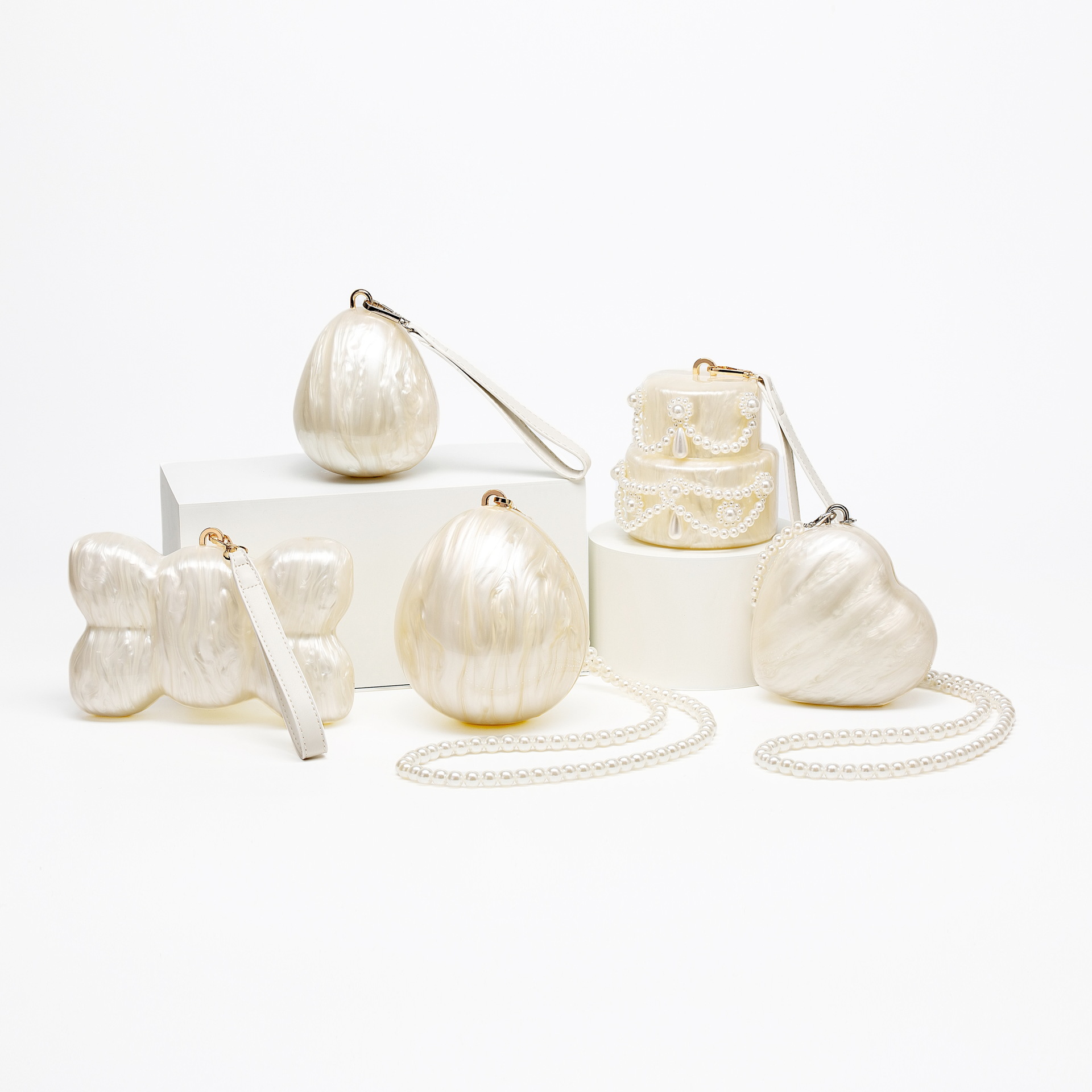 Luxury Bags Cute - Chic Women Acrylic Cake Bag Cute