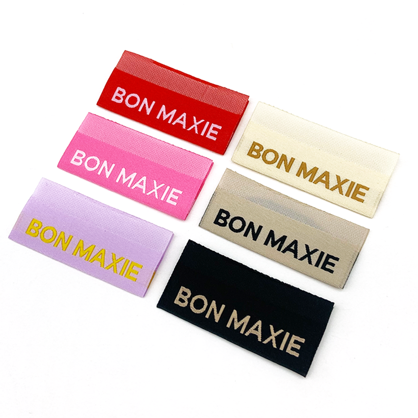 Luxury Bags And Shoes - Luxury Custom Woven Labels Damask Embroidery