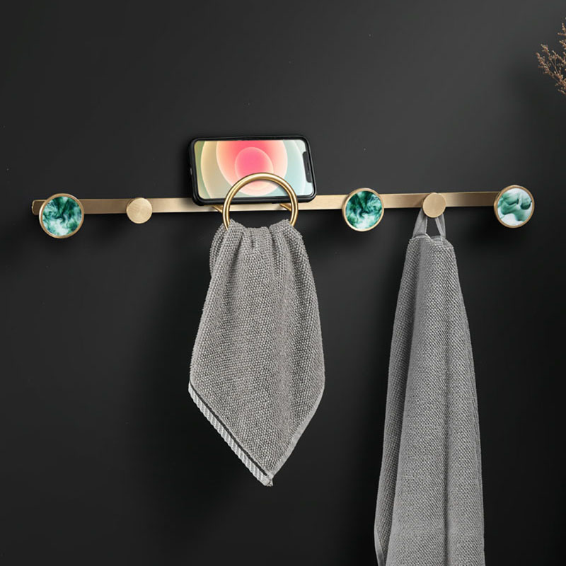 Green/White Brass  Wall Mount  - Luxury Bags Green のレビューと価格