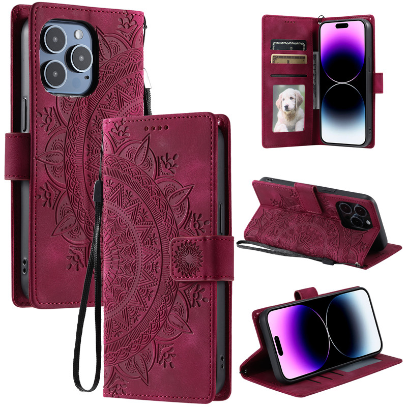Embossing Process Wallet Phone - Luxury Bags Eu のレビューと価格