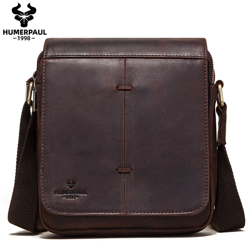 Vintage Crazy Horse Leather Me - Luxury Bags For Men Brands のレビューと価格