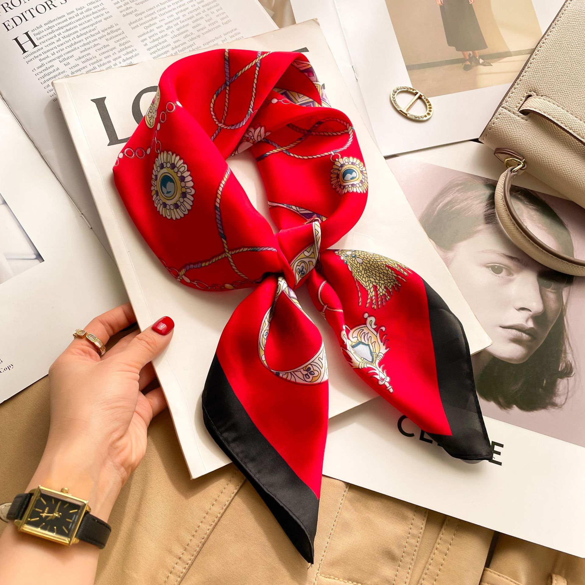 2025 Luxury Fashion Print 70*7 - Luxury Bags Expensive のレビューと価格