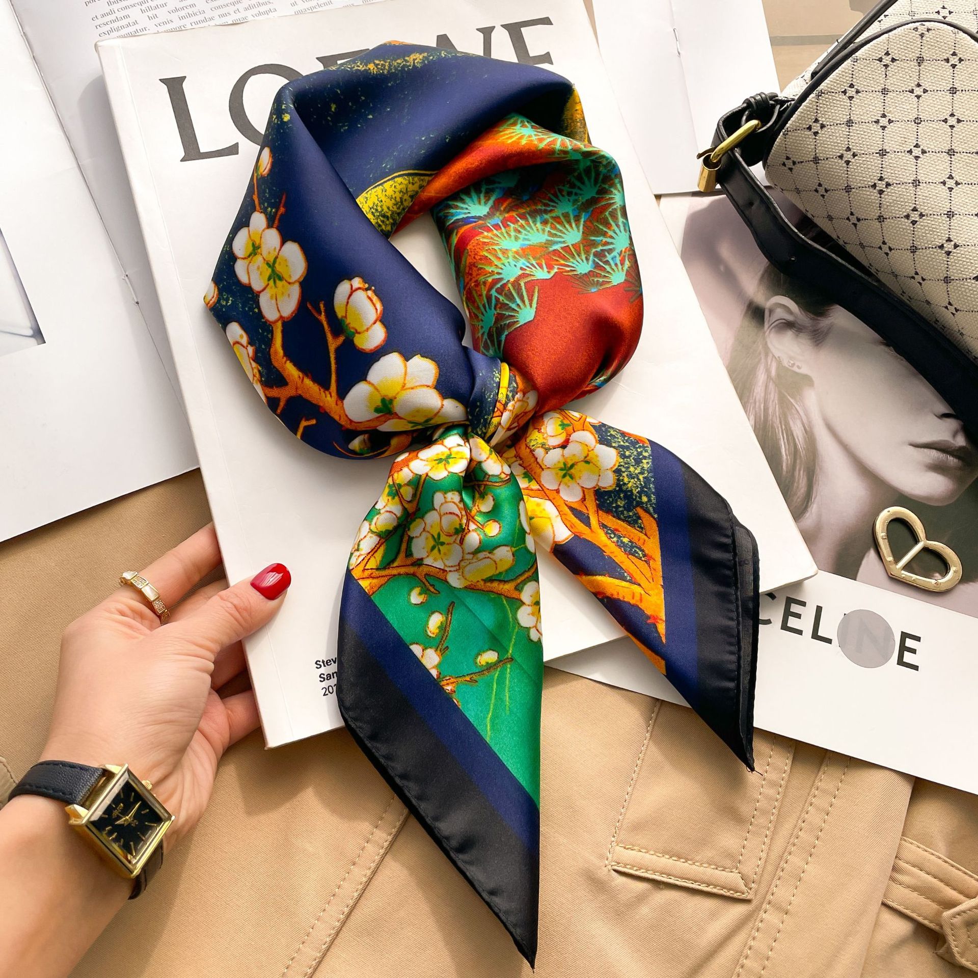 2025 Luxury Fashion Print 70*7 - Luxury Bags Expensive のレビューと価格