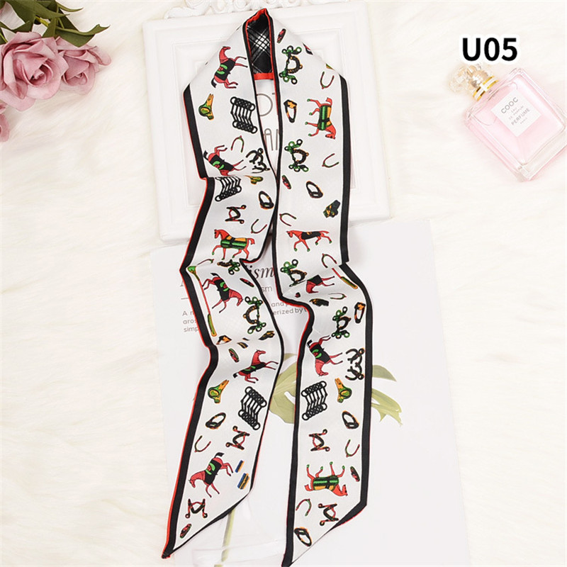 Horse Plaid Skinny Scarf Women - Luxury Bags Casual のレビューと価格