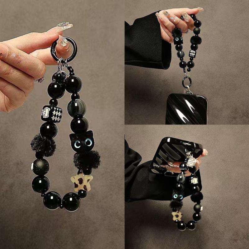 Luxury Black Fluffy Cat Mobile - Luxury Bags Cute のレビューと価格