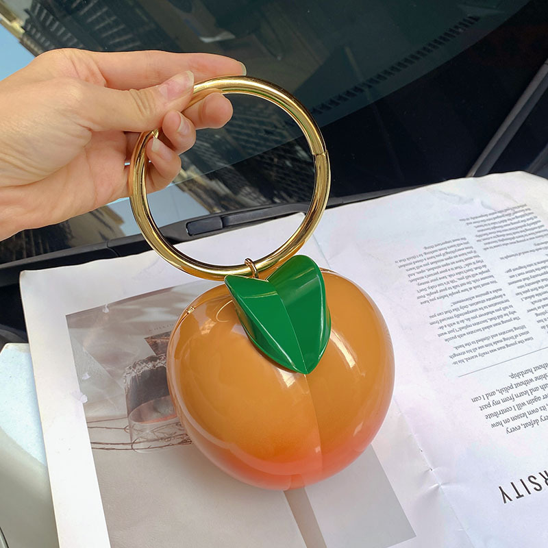 New Yellow Peach Design Women  - Luxury Bags Cute のレビューと価格