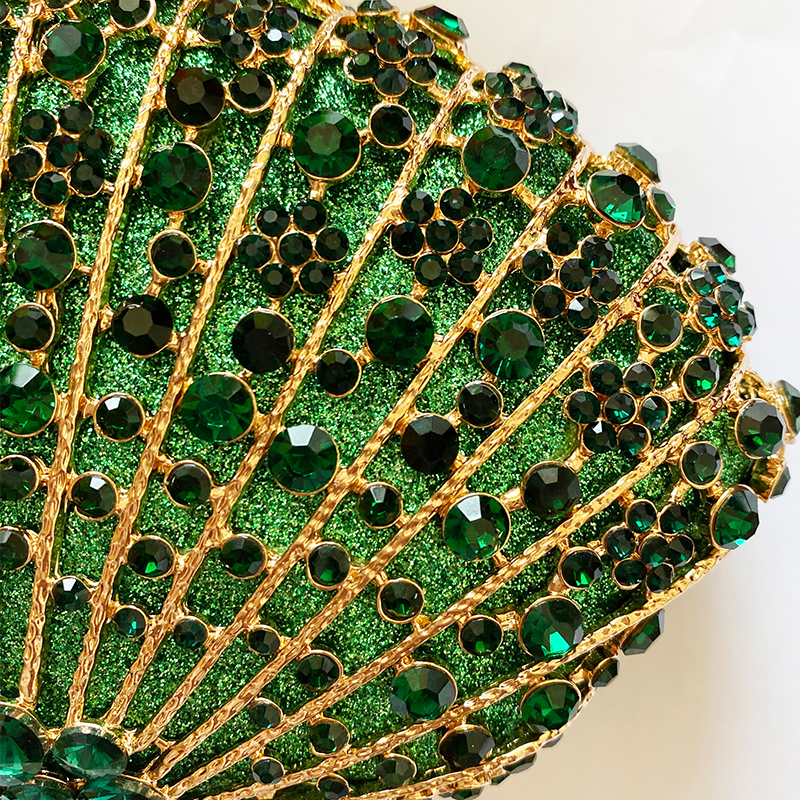 Green Diamond Evening Purses C - Luxury Bags Green のレビューと価格