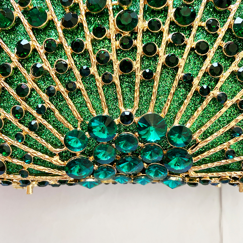 Green Diamond Evening Purses C - Luxury Bags Green のレビューと価格