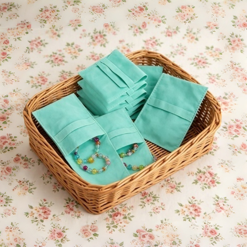 12Pcs 8x8cm Blue Green Envelop - Luxury Bags Green のレビューと価格