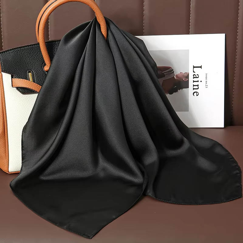 Luxury Solid Color Silk Square - Luxury Bags Expensive のレビューと価格