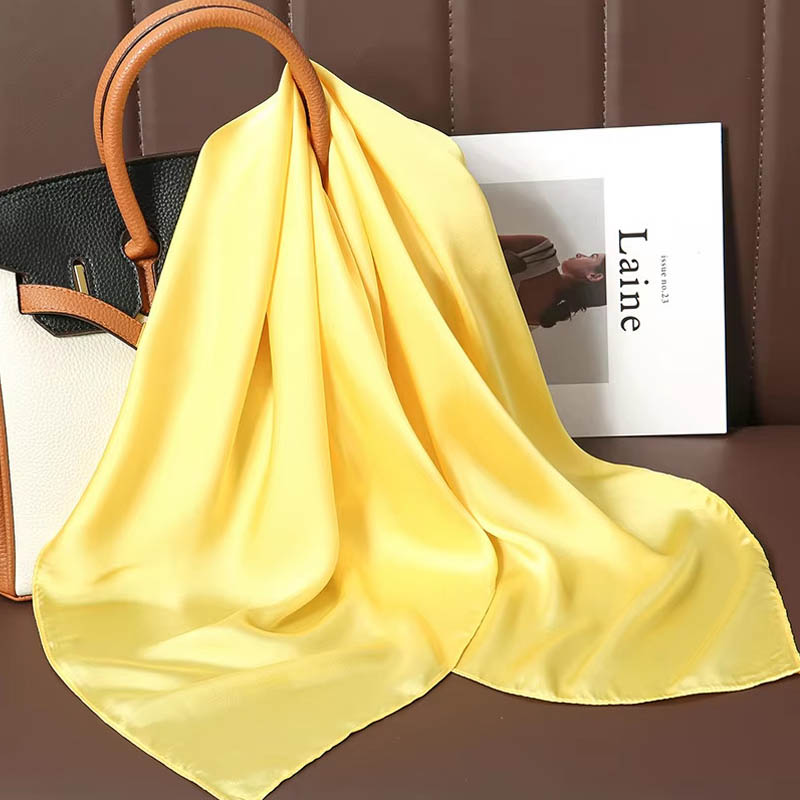 Luxury Solid Color Silk Square - Luxury Bags Expensive のレビューと価格