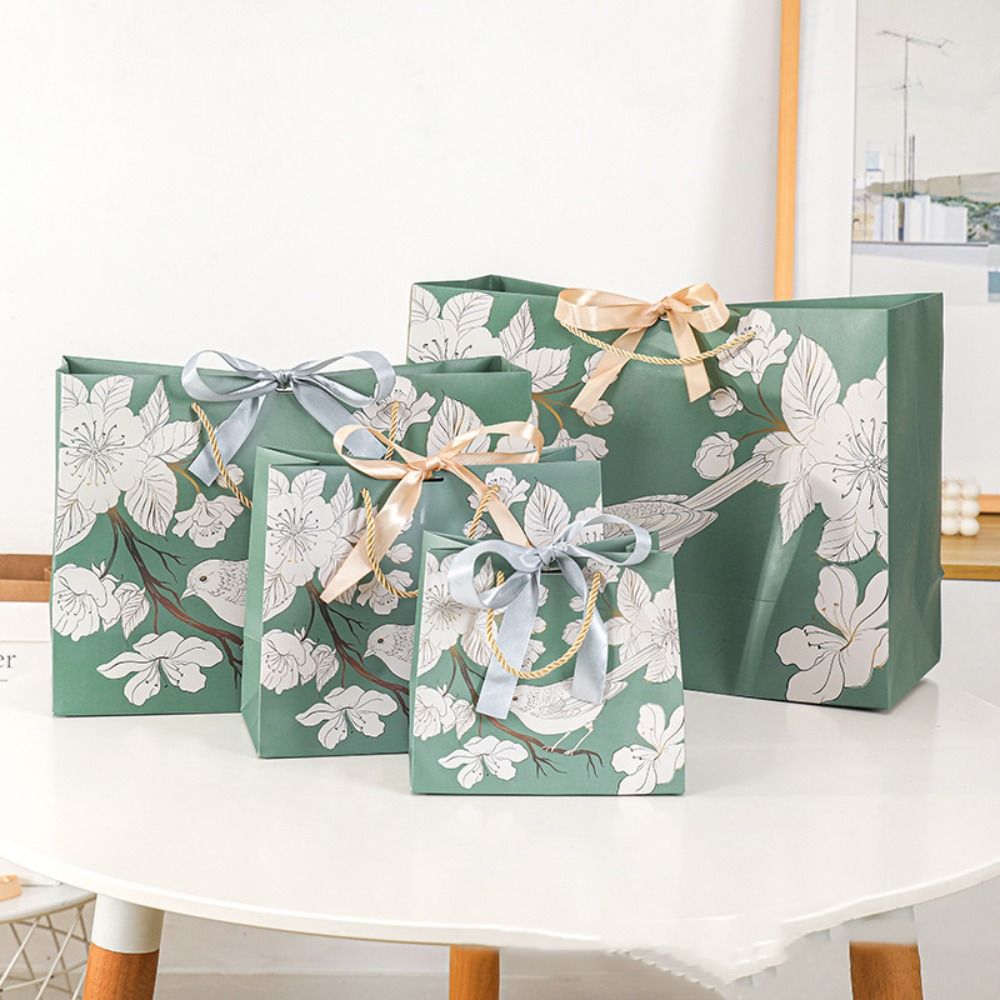 Green Handhold Paper Bag Creat - Luxury Bags Green のレビューと価格