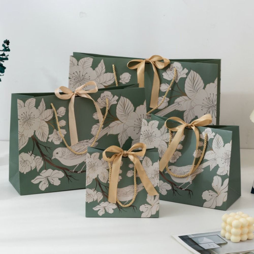 Green Handhold Paper Bag Creat - Luxury Bags Green のレビューと価格