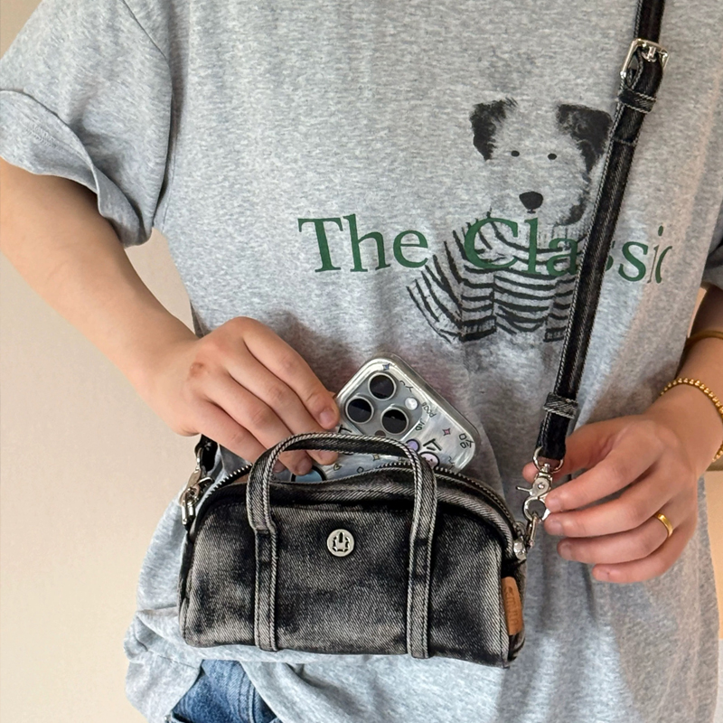 Korean Casual Mini Denim Box B - Luxury Bags Casual のレビューと価格