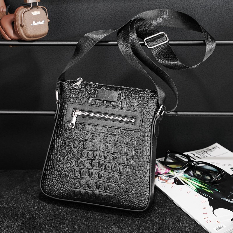 Alligator Leather Men's Crossb - Luxury Bags For Men Brands のレビューと価格