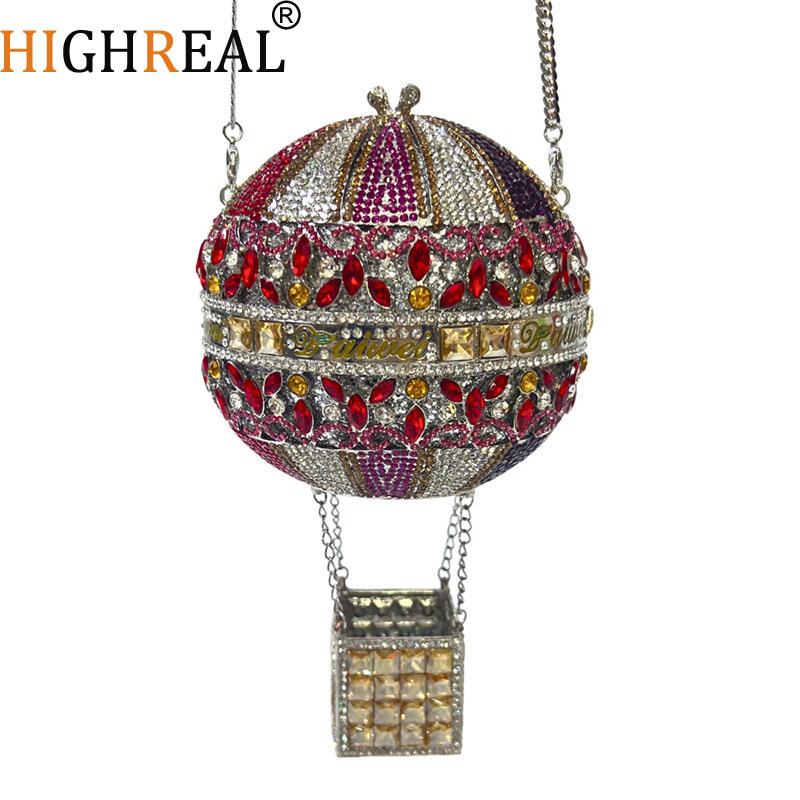 Hot Air Balloon Shaped Crystal - Luxury Bags Classy のレビューと価格