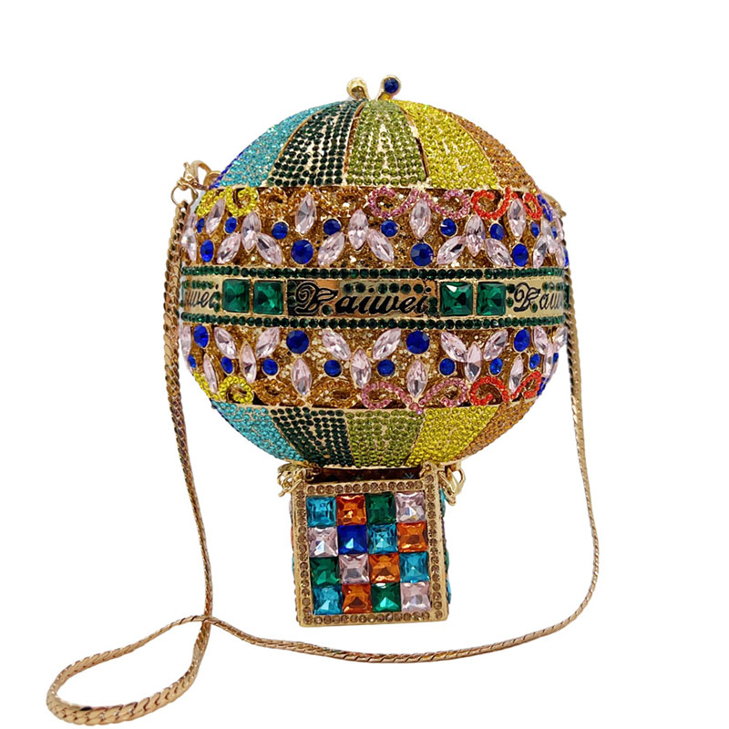 Hot Air Balloon Shaped Crystal - Luxury Bags Classy のレビューと価格