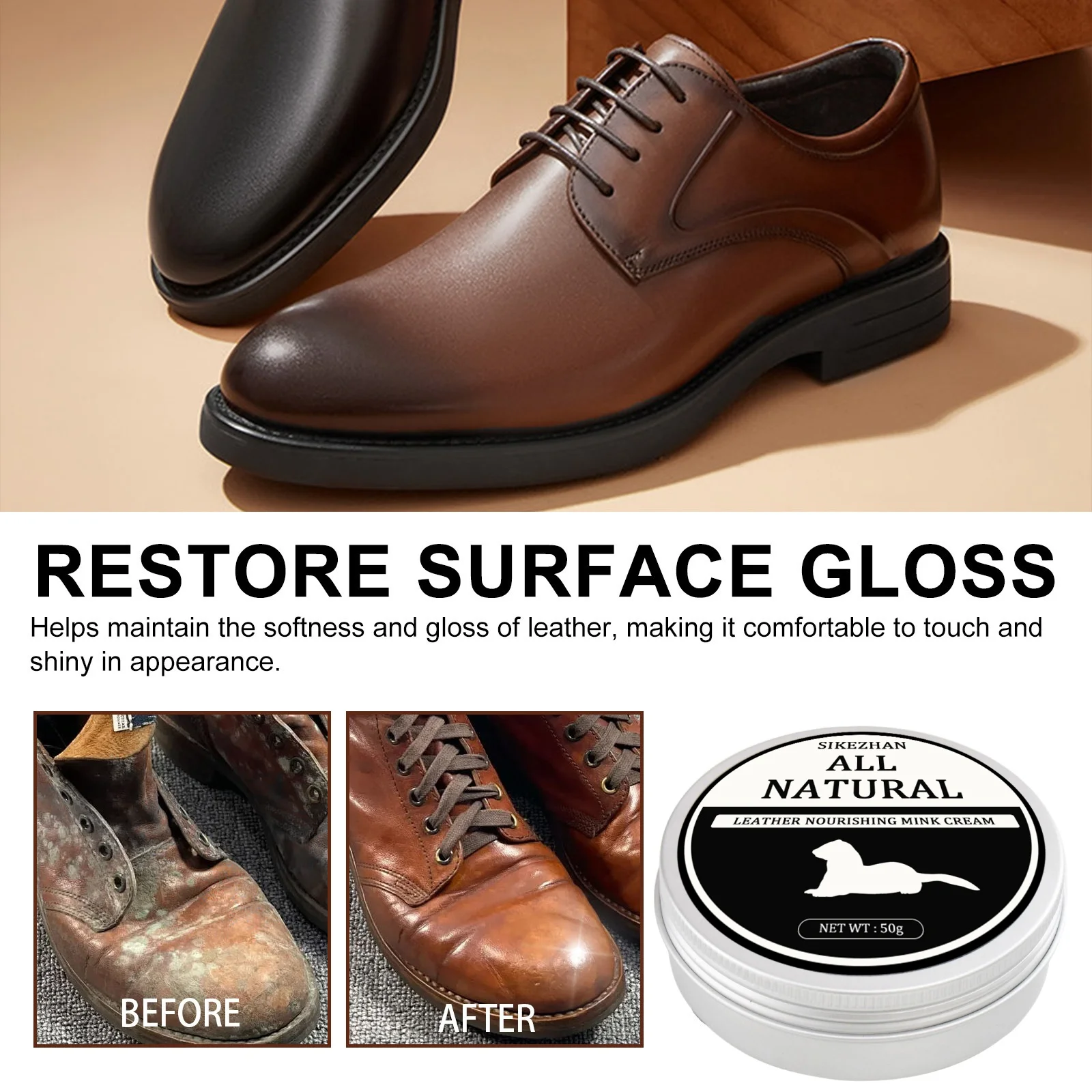 SIKEZHAN Leather Sofa Cleaner  - Luxury Bags And Shoes のレビューと価格