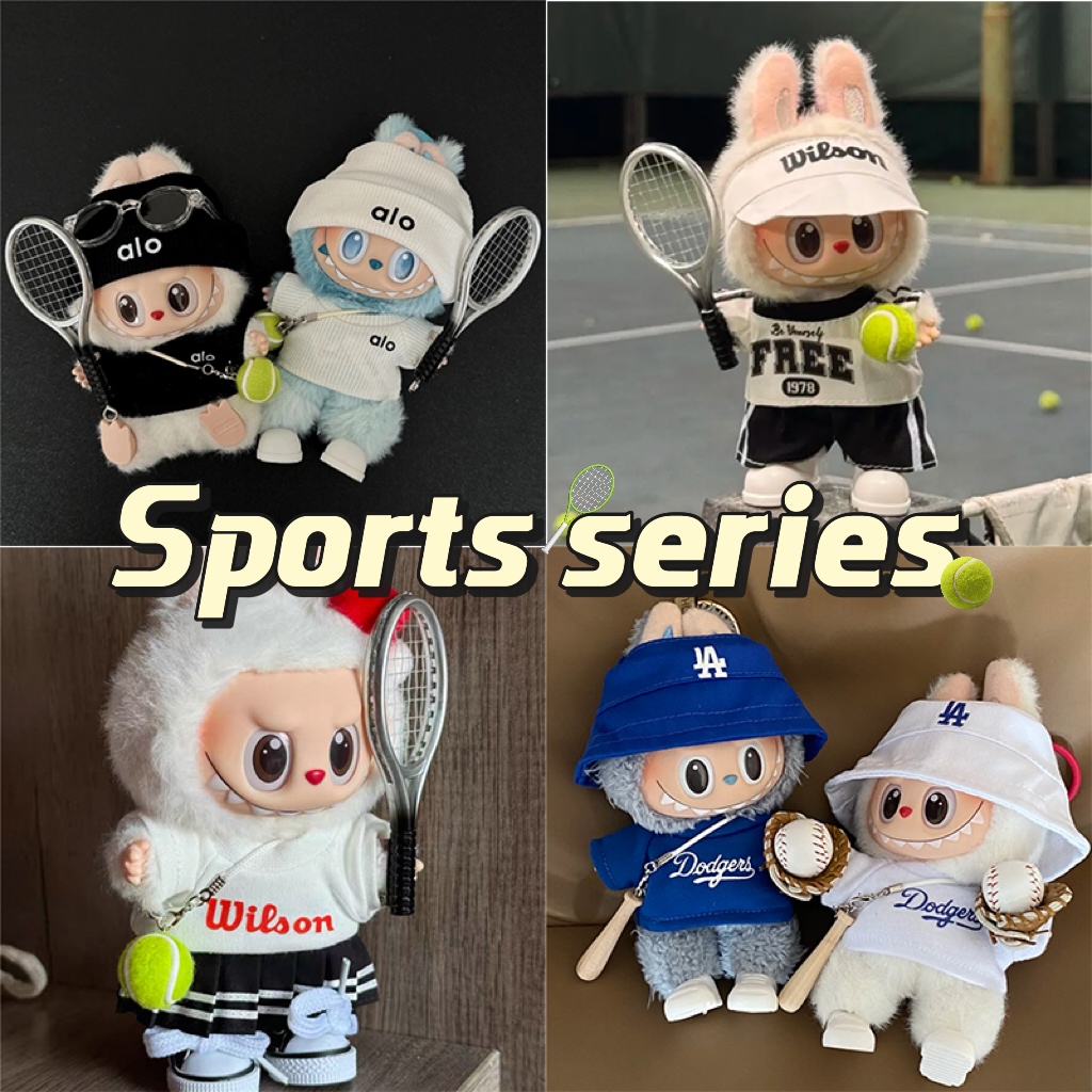 15 17cm For Labubu Doll Sports - Luxury Bags And Shoes のレビューと価格
