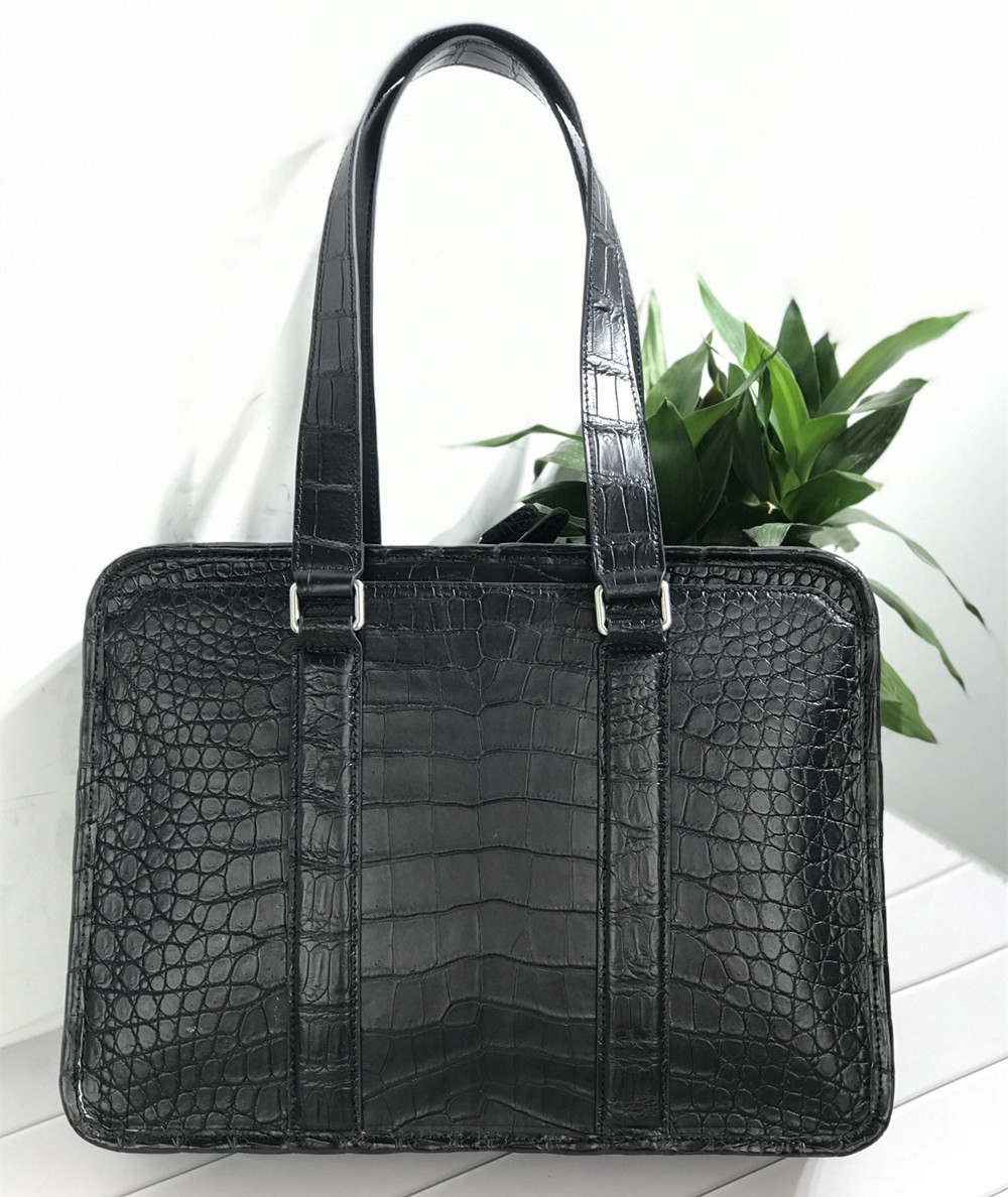 New crocodile leather laptop b - Luxury Bags For Men Brands のレビューと価格