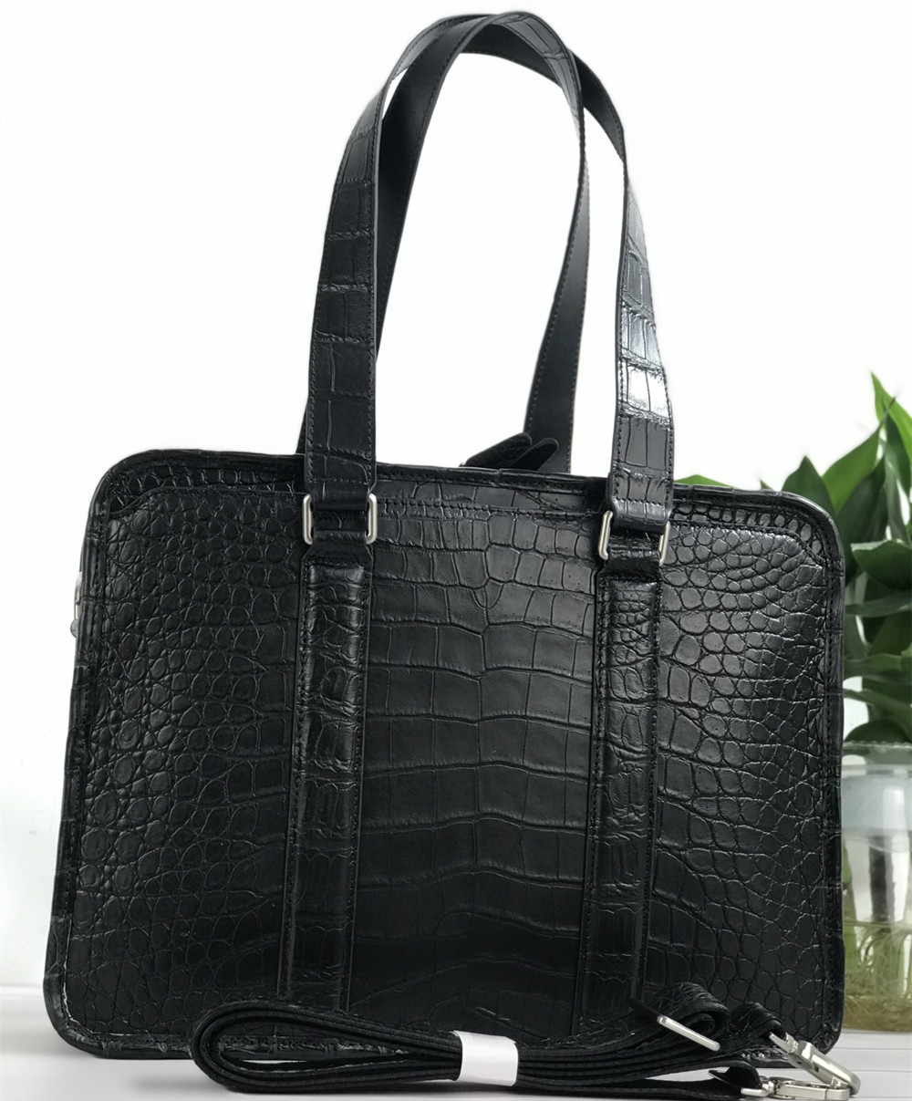 New crocodile leather laptop b - Luxury Bags For Men Brands のレビューと価格