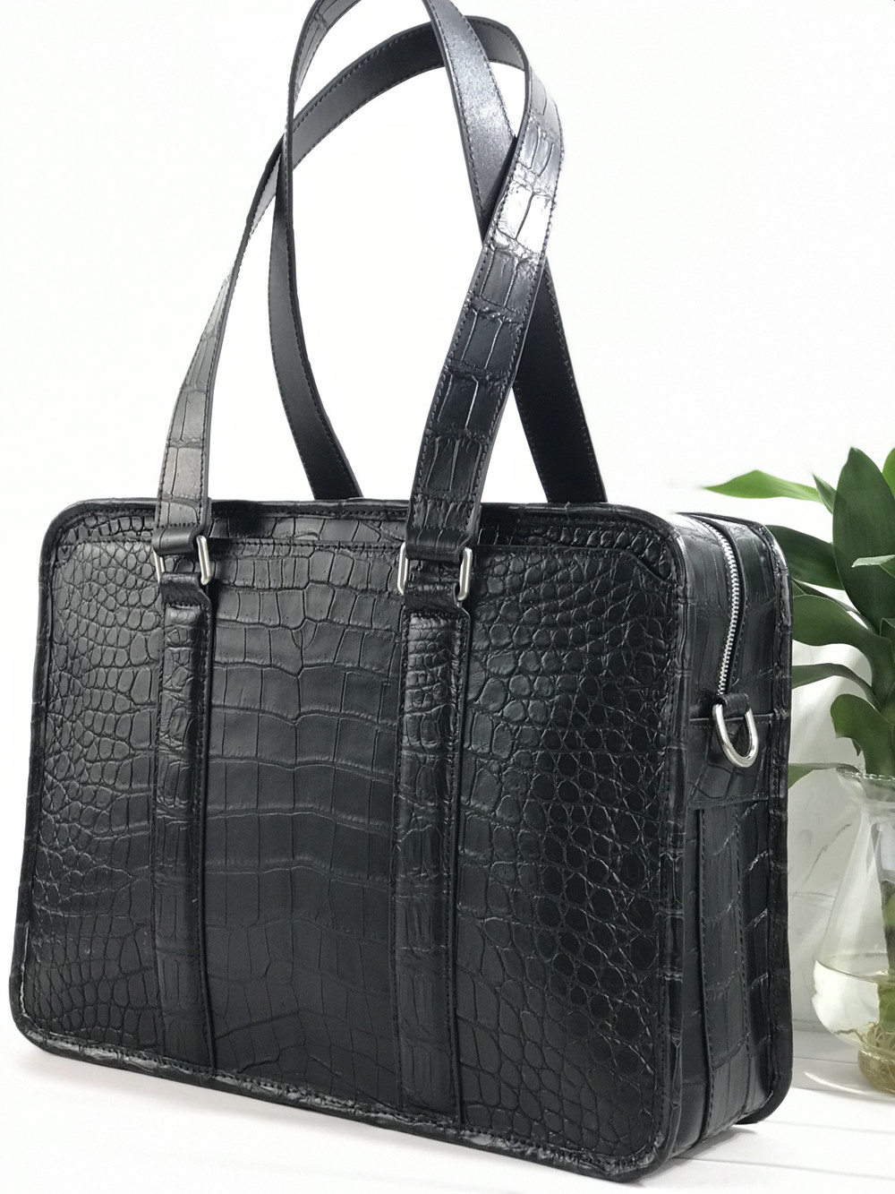 New crocodile leather laptop b - Luxury Bags For Men Brands のレビューと価格