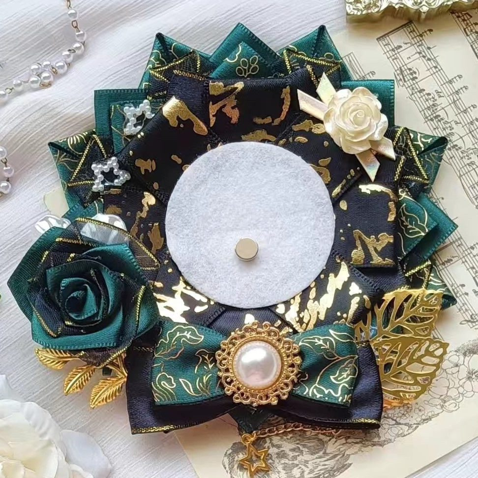 green Ribbon Badge Rosette，lux - Luxury Bags Green のレビューと価格