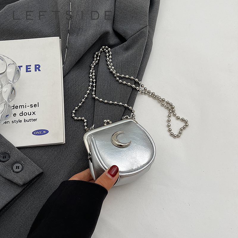 Silver Mini Cute Crossbody Bag - Luxury Bags Cute のレビューと価格