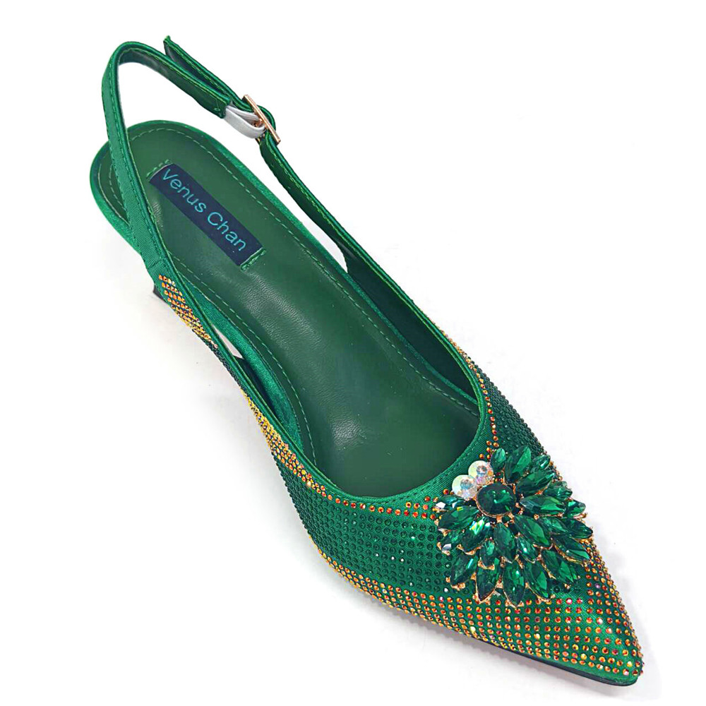 2025 Italian Design Rhinestone - Luxury Bags Green のレビューと価格