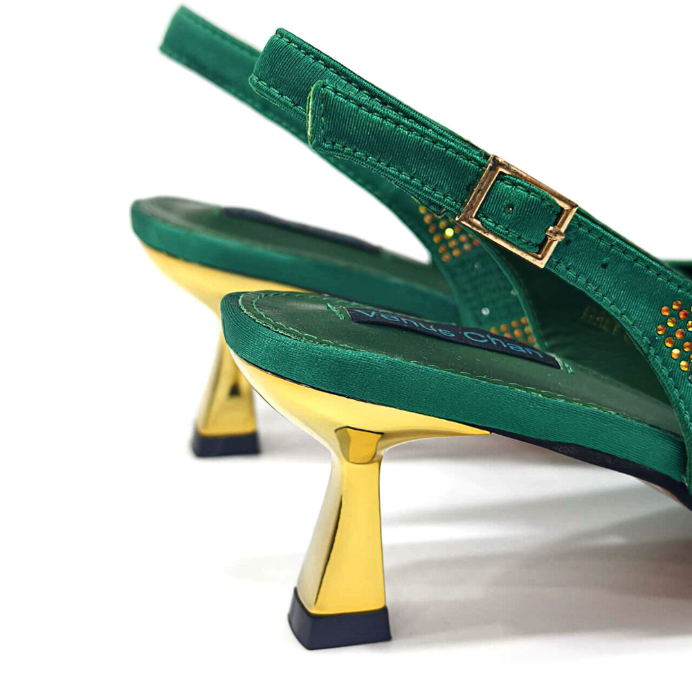 2025 Italian Design Rhinestone - Luxury Bags Green のレビューと価格