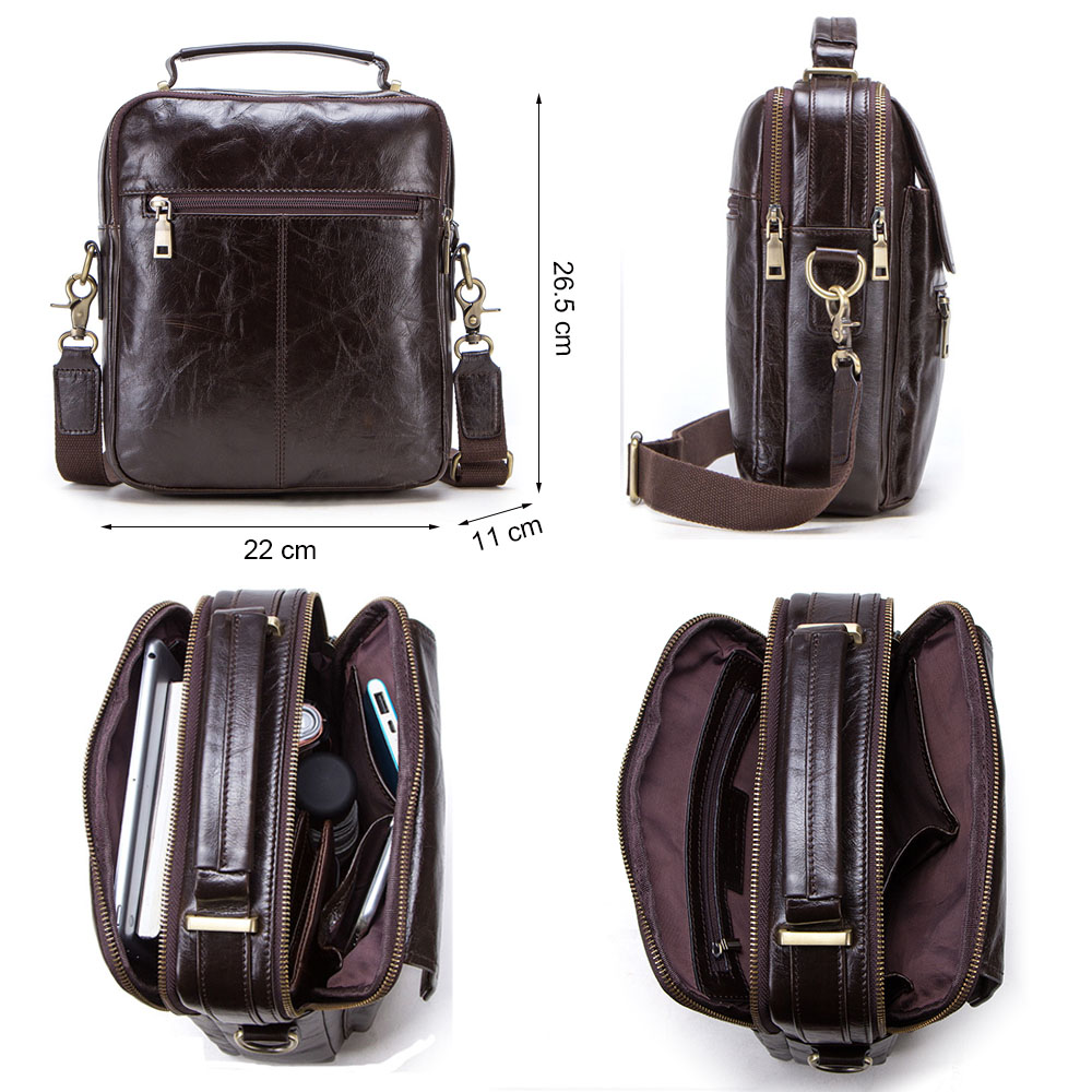 CONTACT'S new genuine leather  - Luxury Bags For Men Brands のレビューと価格