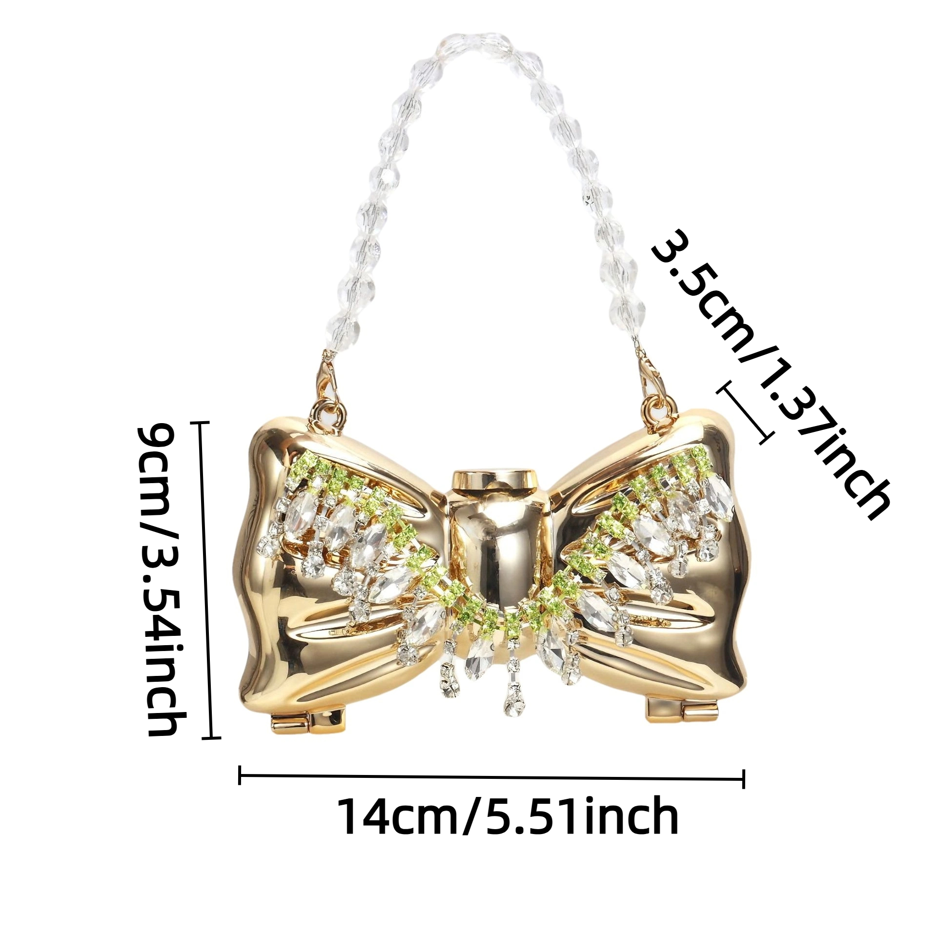Luxury Fashion Metal Mini Hand - Luxury Bags Expensive のレビューと価格