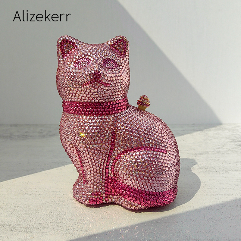 Alizekerr Cat Shaped Diamond E - Luxury Bags Classy のレビューと価格