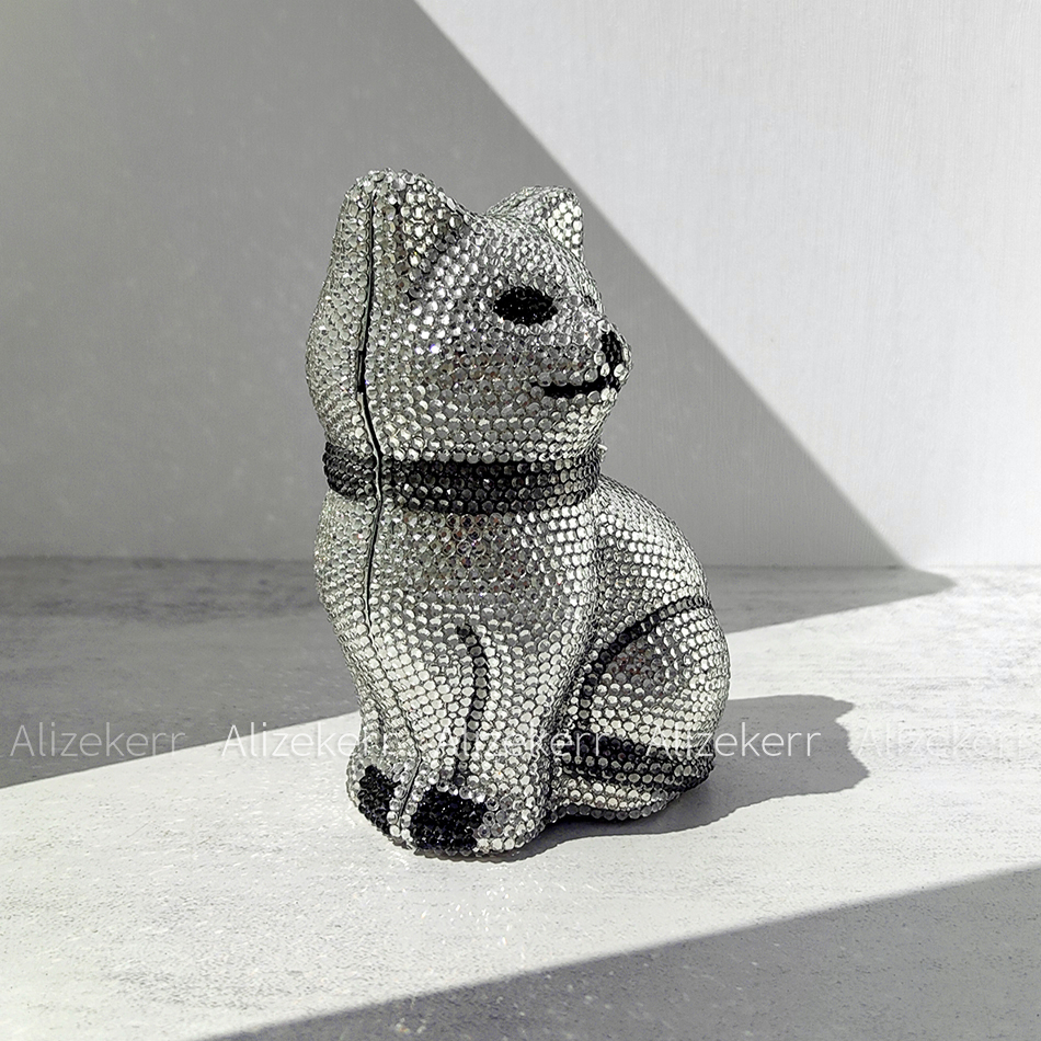 Alizekerr Cat Shaped Diamond E - Luxury Bags Classy のレビューと価格
